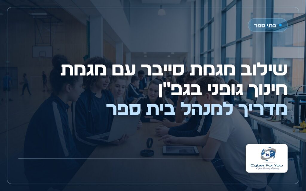 שילוב מגמת סייבר עם מגמת חינוך גופני בגפ"ן: מדריך למנהל בית ספר